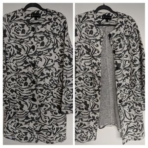 Nanette Lepore patterned wool coat